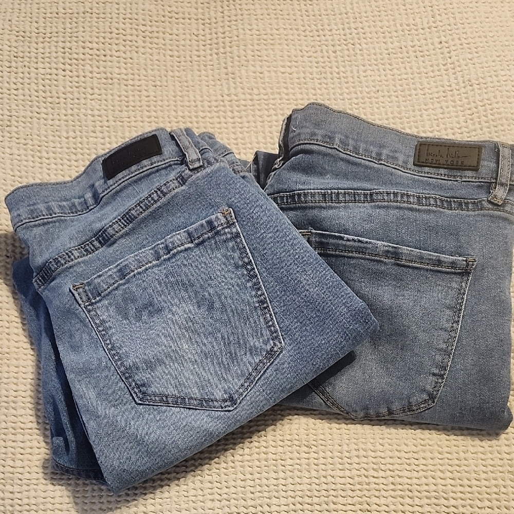 Soho High Rise Blue Denim Jeans